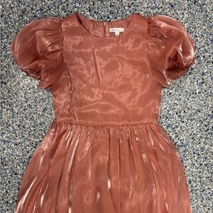 GB Girls Shimmering Pink Formal Dress